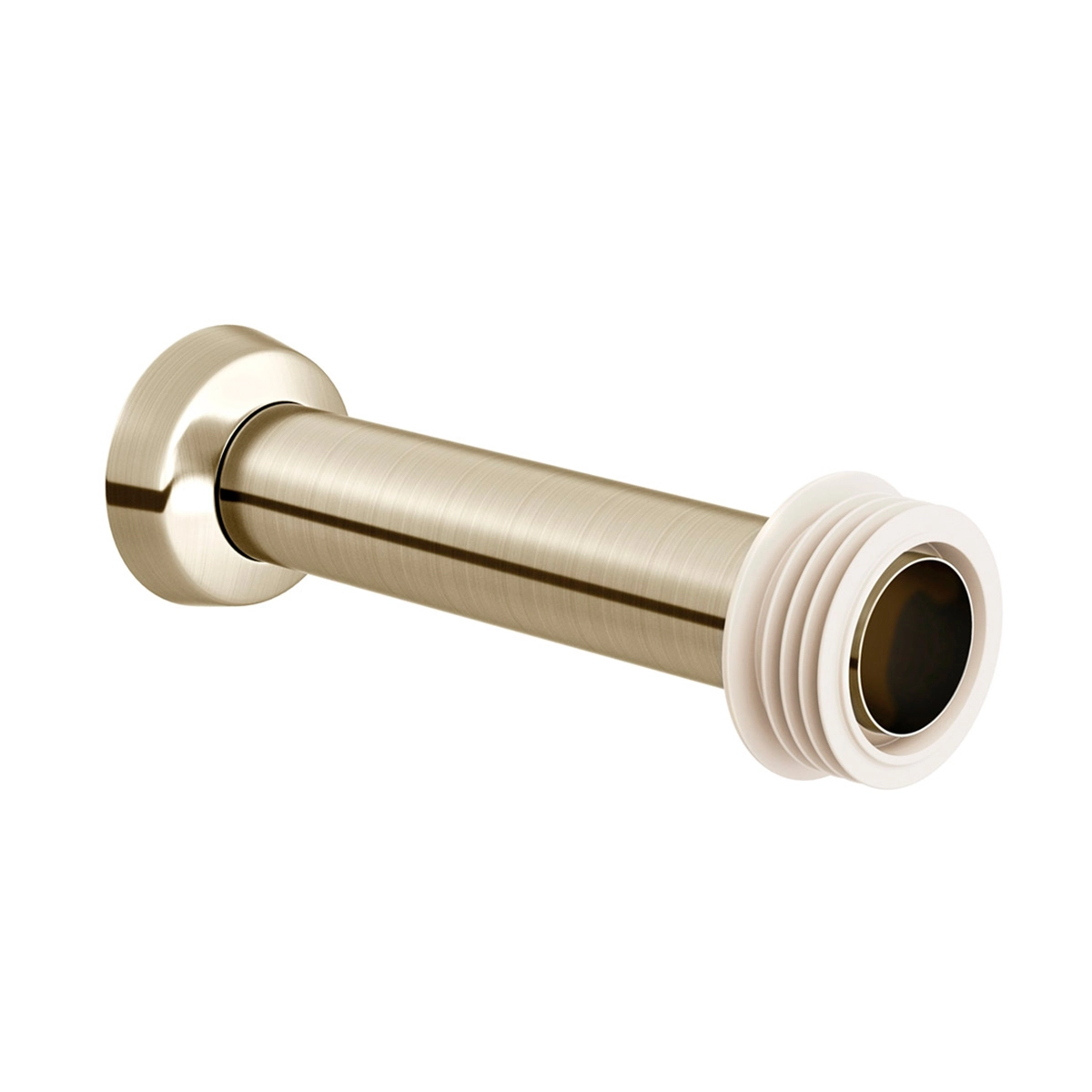Tubo de Ligação 1.1/2" 20cm Níquel Escovado Docol