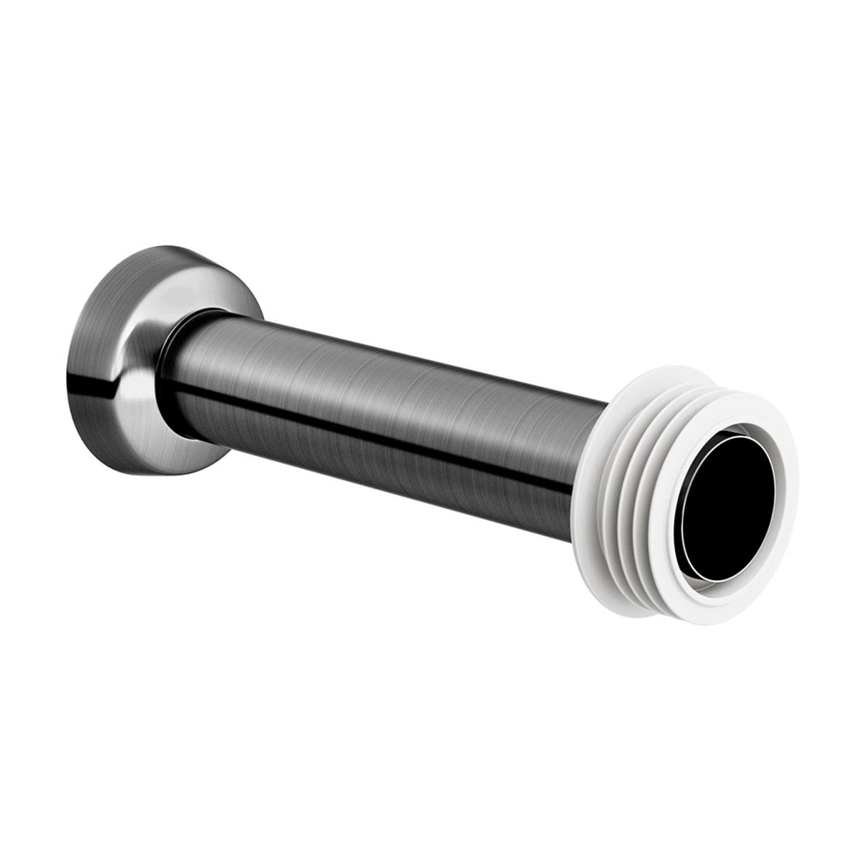Tubo de Ligação 1.1/2" 25cm Grafite Escovado Docol