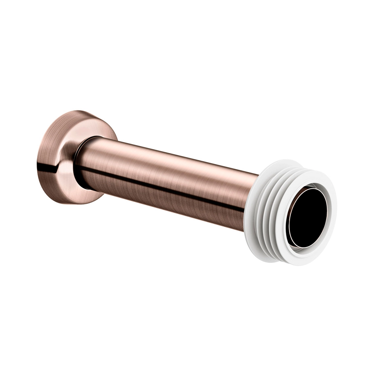 Tubo de Ligação 1.1/2" 25cm Cobre Escovado Docol