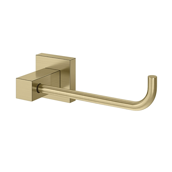Porta Papel Higiênico Simples Ouro Square Chroma Docol