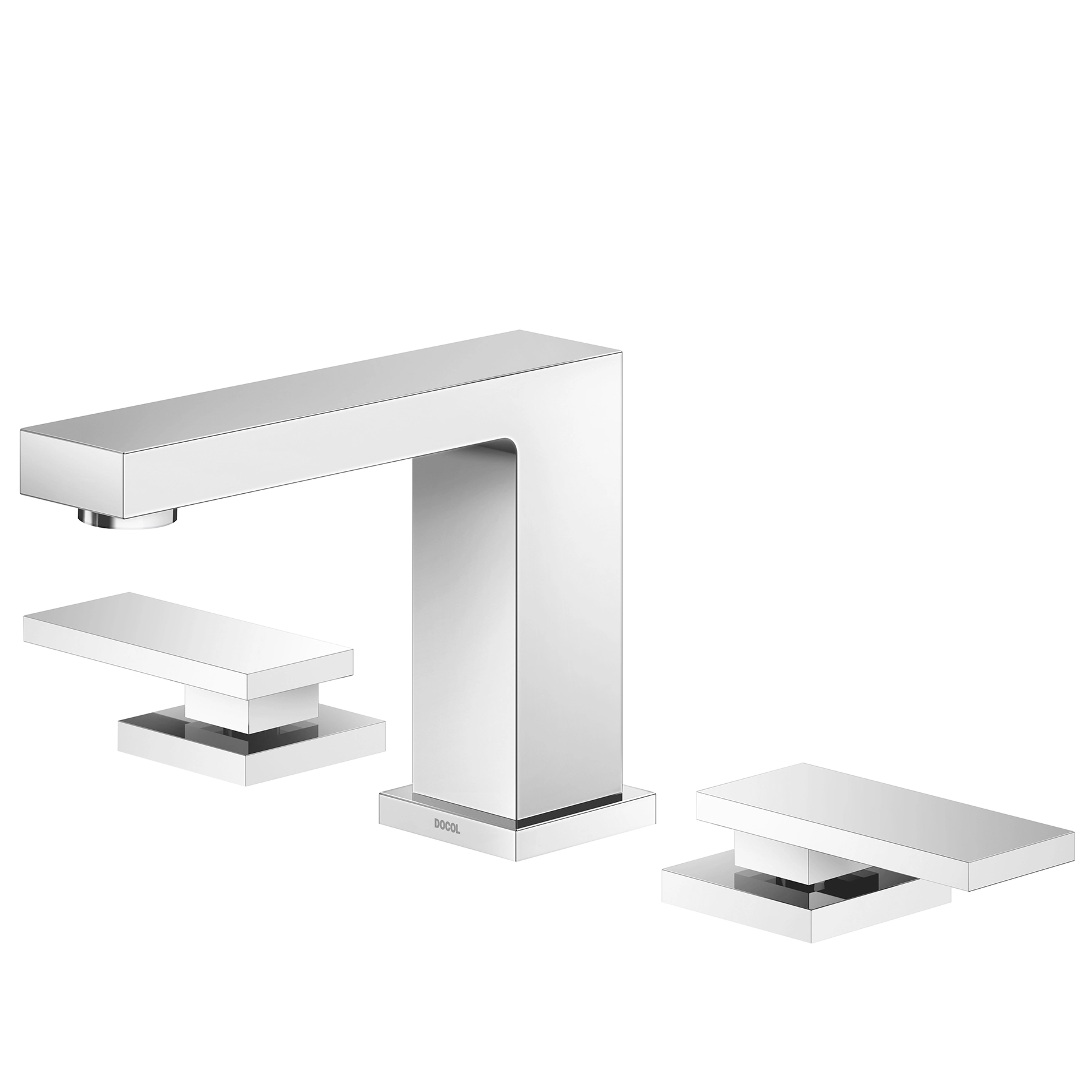 Torneira Misturador de Pia para Banheiro com Bica Alta Cromada New Edge Docol