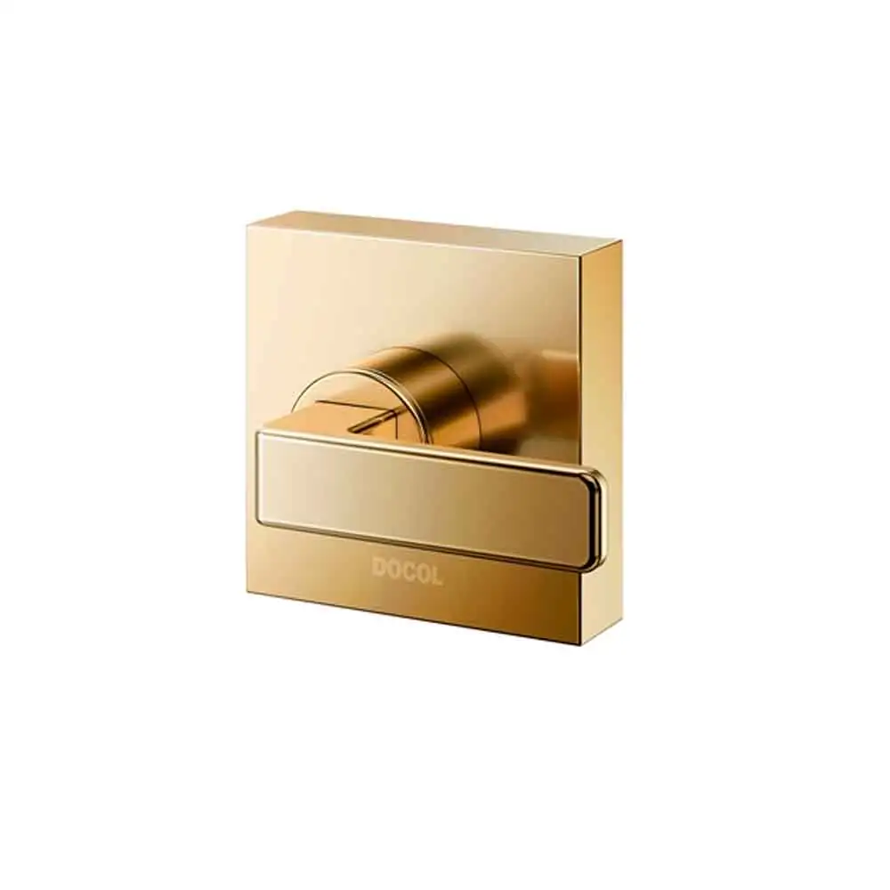 Acabamento Registro Base Docol Docolstillo Ouro Escovado 1/2 3/4 E 1 - Docol