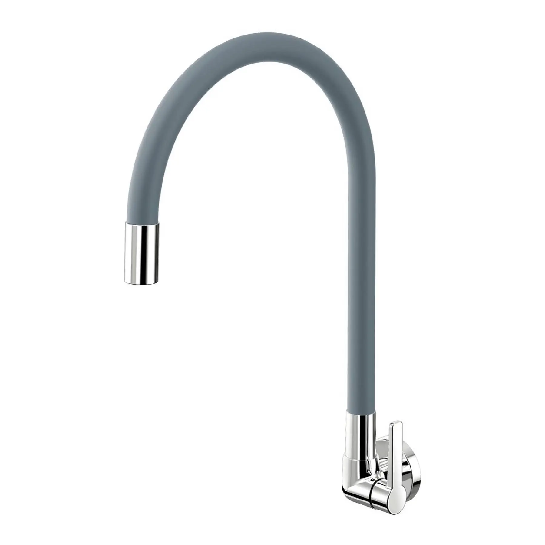 Torneira Cozinha Docol Parede Galiflex Cromado/Cinza