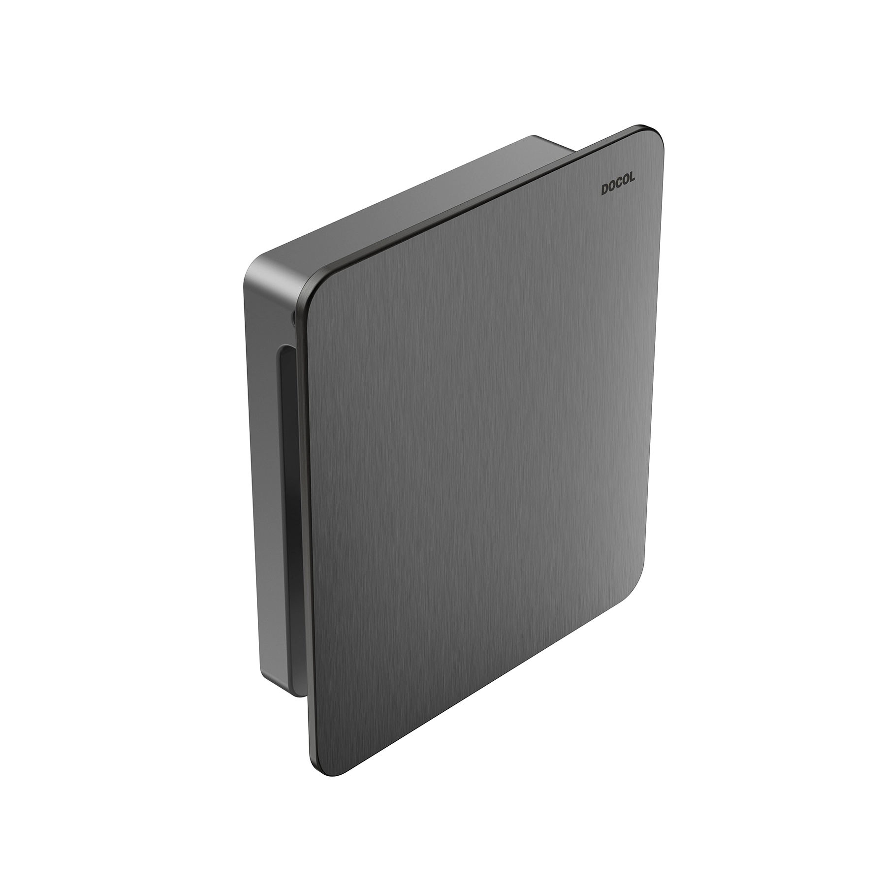 Acabamento para Válvula de Descarga Grafite Escovado Flat Docol