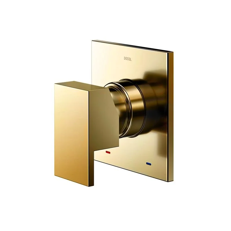 Acabamento Para Registro Monocomando Docol New Edge 926043 Ouro Polido
