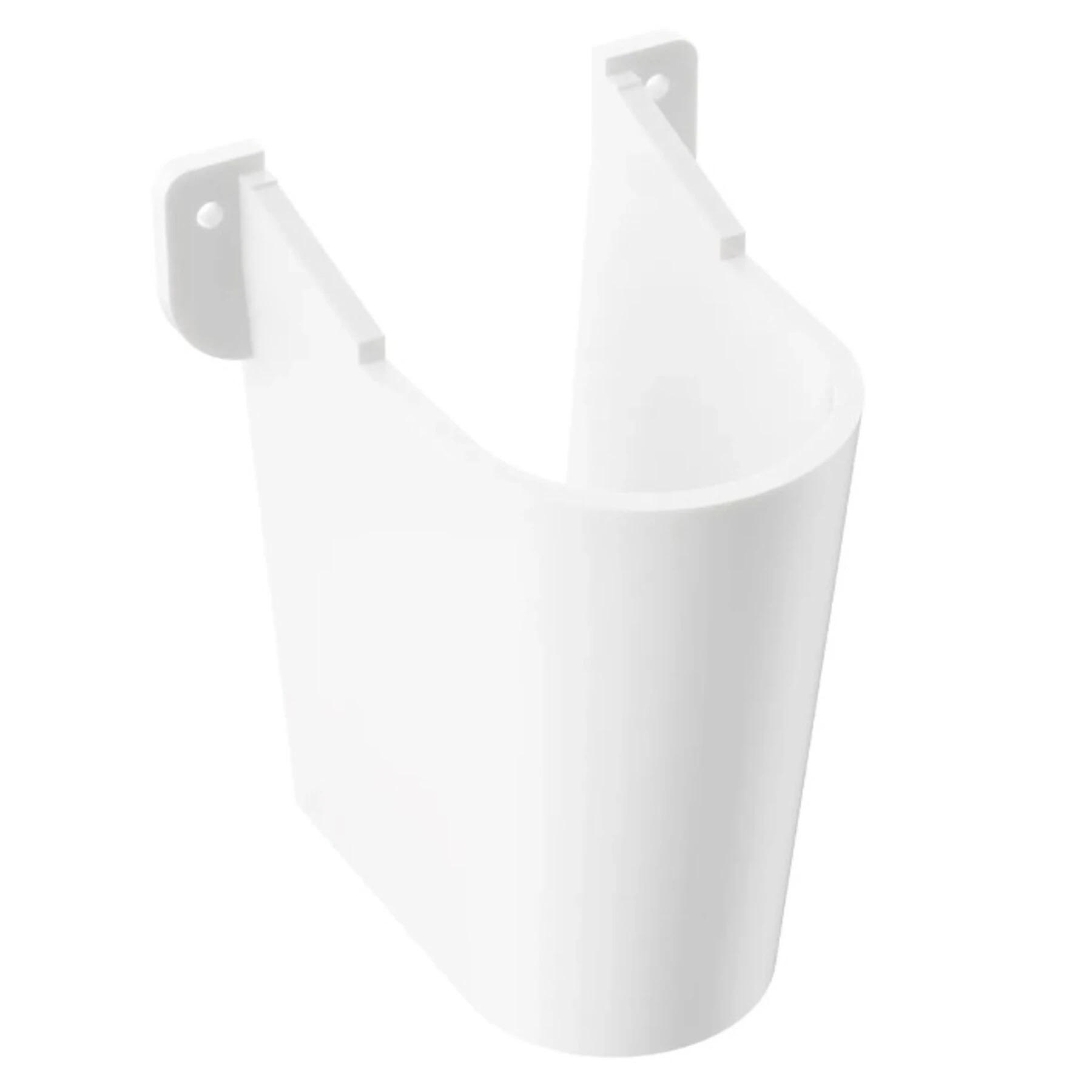 Coluna Suspensa para Lavatório Branca 34x25x27cm Benefit Docol