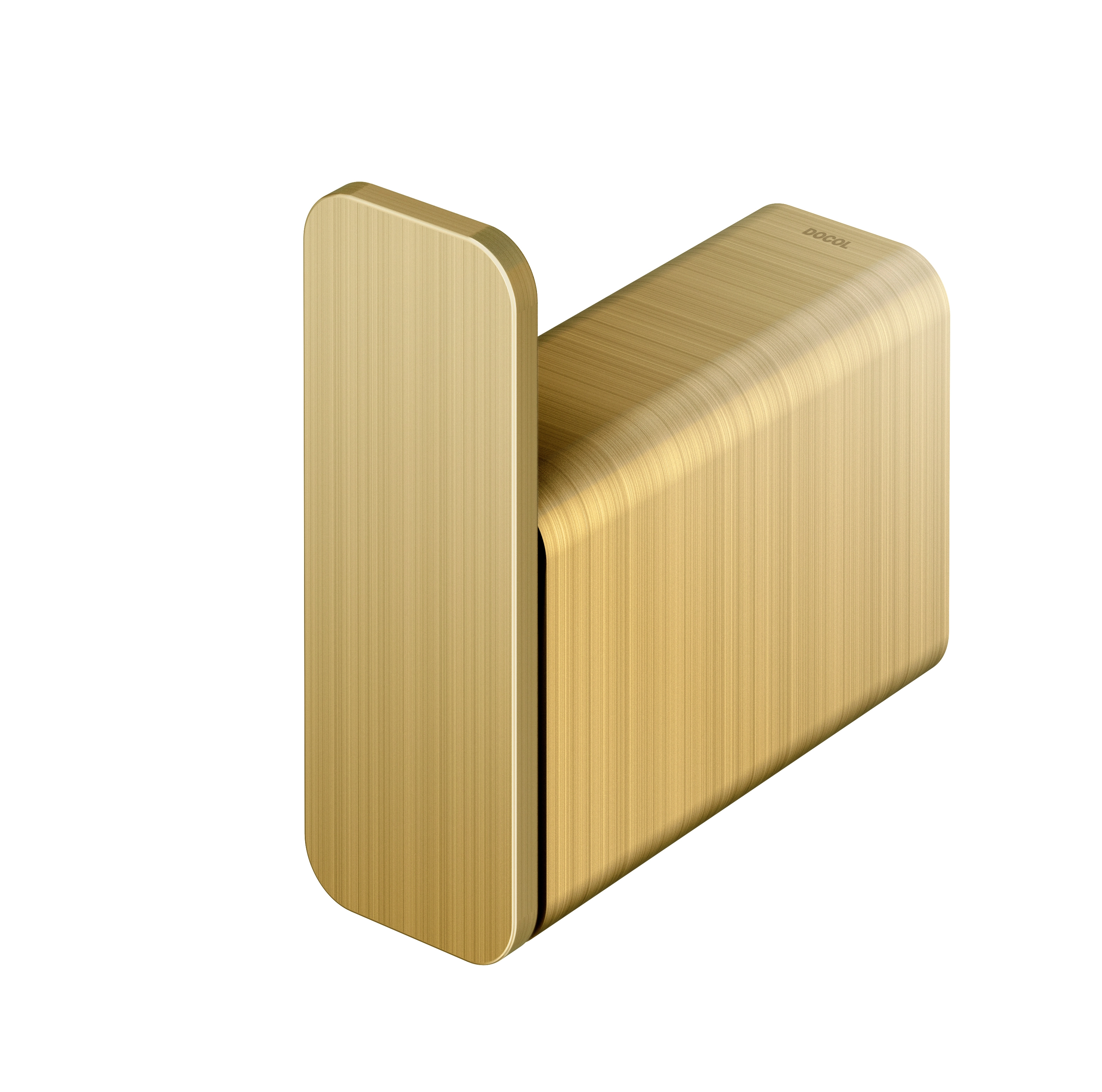 Cabide para Banheiro de Parafusar Chroma Ouro Flat Docol