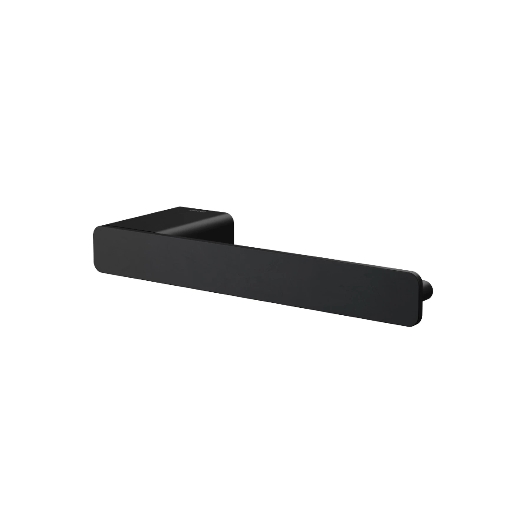 Porta Papel Higiênico de Parede Preto Fosco Docolflat