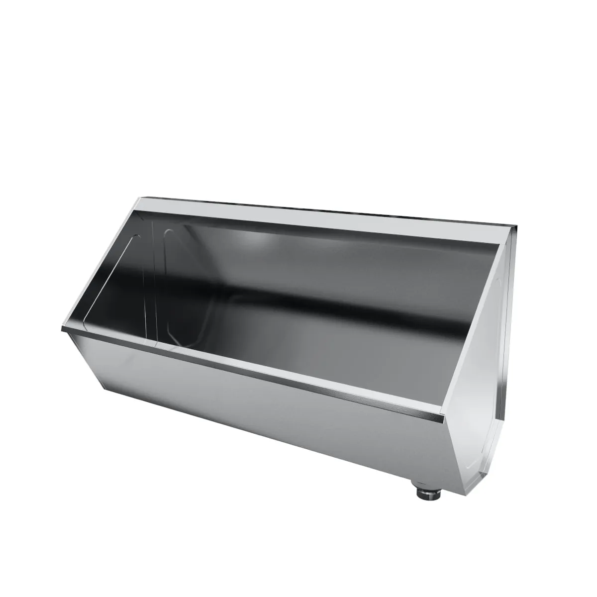 Mictório Coletivo 100 Cm Em Aço Inox Docol