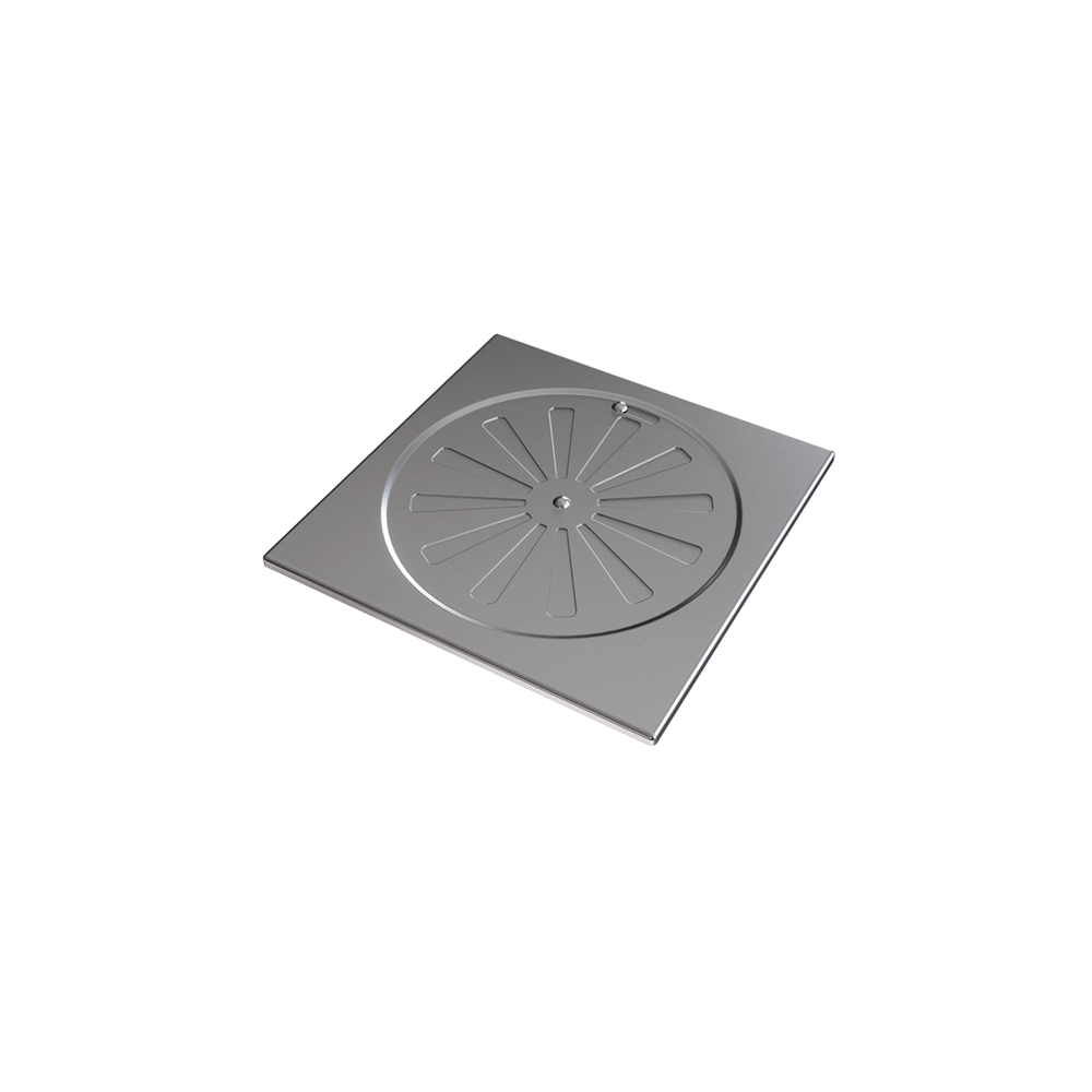 Ralo Quadrado Docol 17034cm 9,4cm Inox