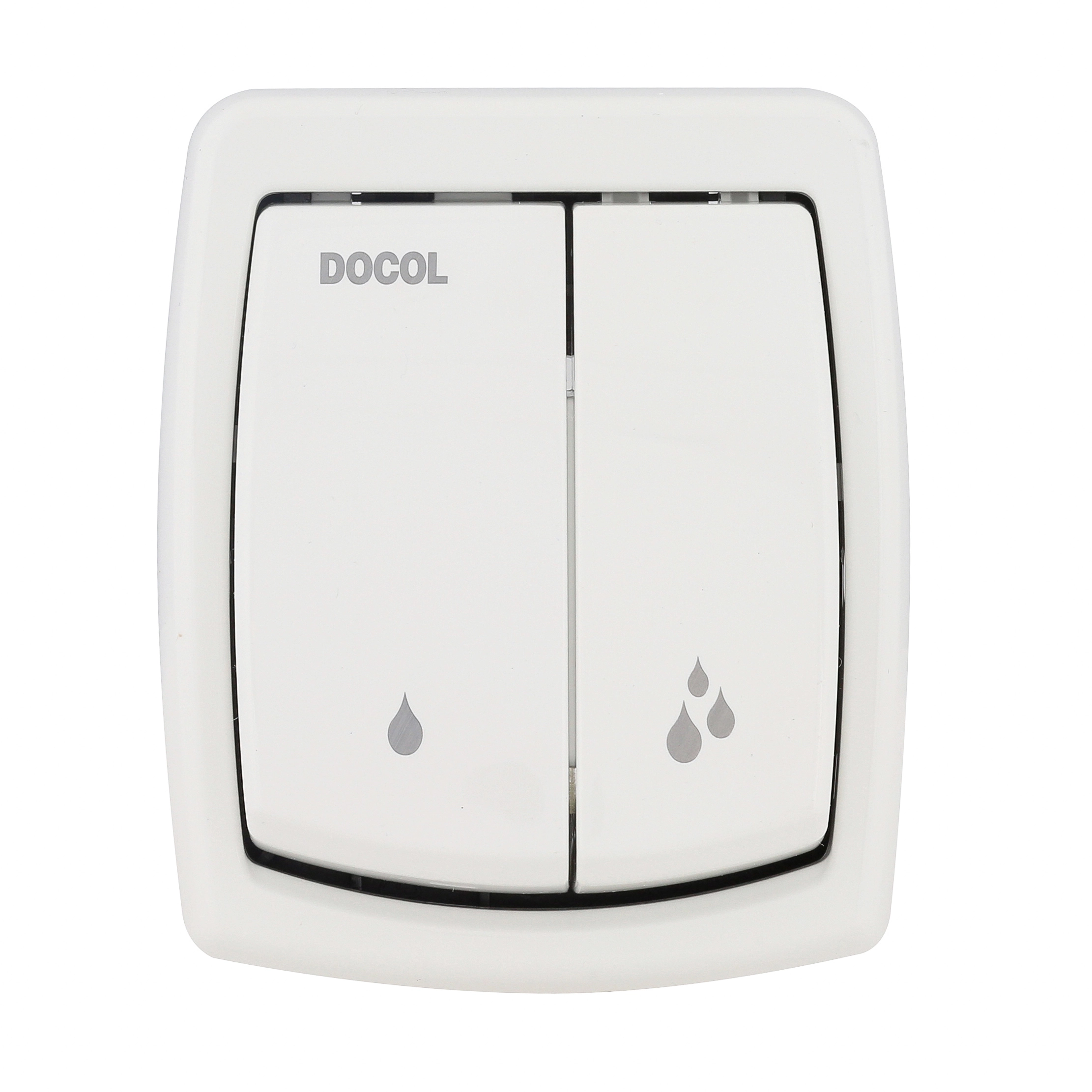 Acabamento para Válvula de Descarga Branco Box Docol