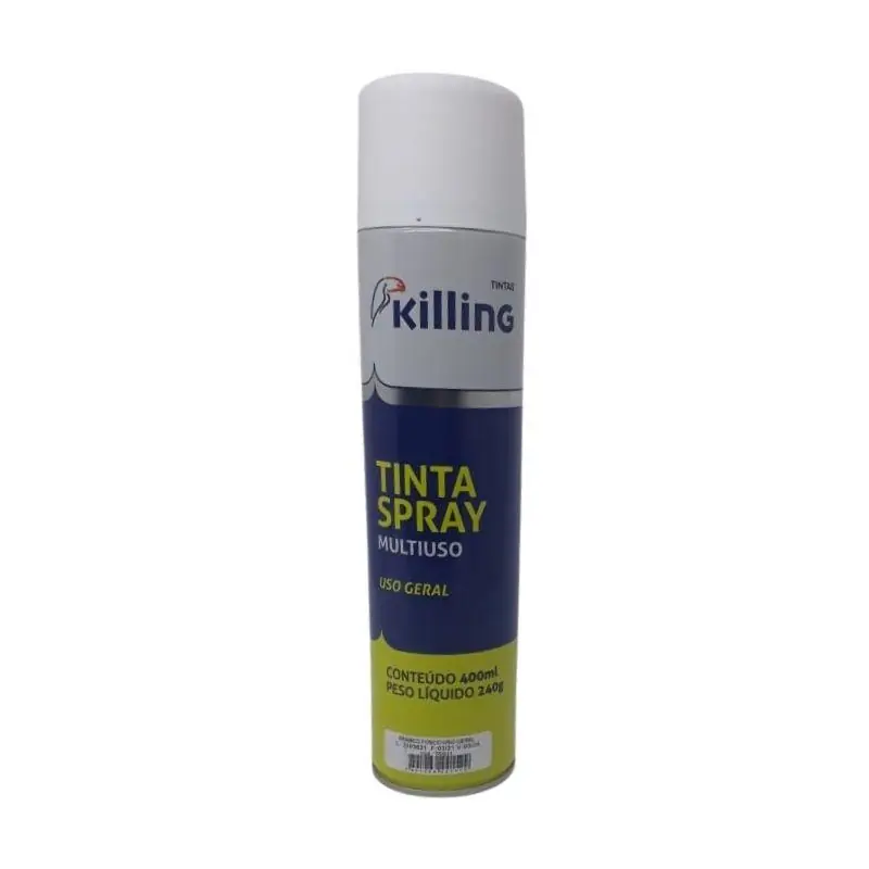 Tinta Spray Geral Killing Branco Fosco Tsg11/d06