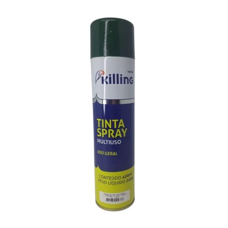 Tinta Spray Geral Killink Verde Escuro Tsg57/d06