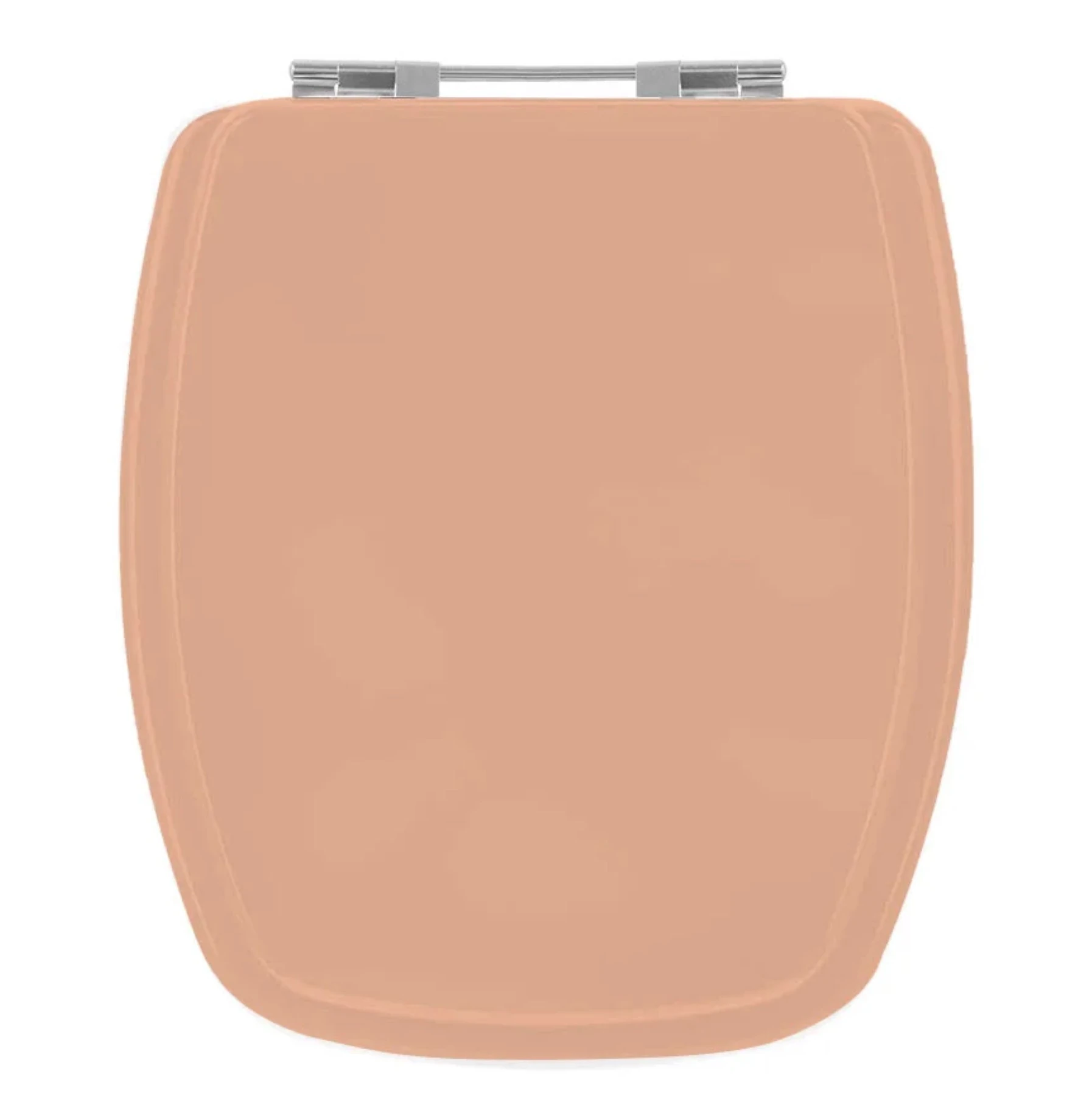 Assento Sanitário Formatos Celite, Hervy e Icasa com Fechamento Comum Redondo em Madeira Rosa Sicmol