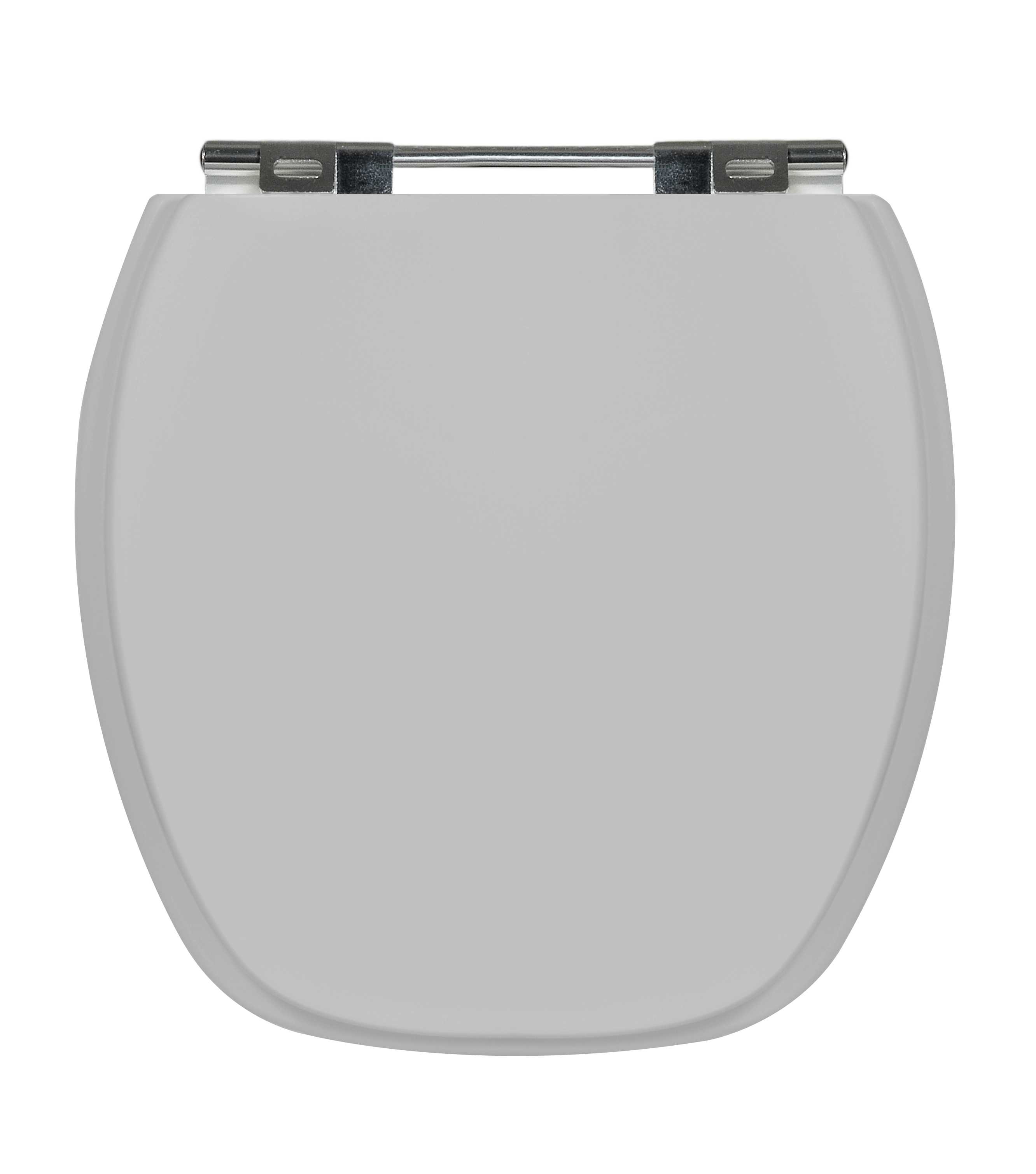Assento Sanitário Formatos Versato, Fit, Primula, Laguna e Cannes com Fechamento Comum Quadrado Madeira Cinza Sicmol