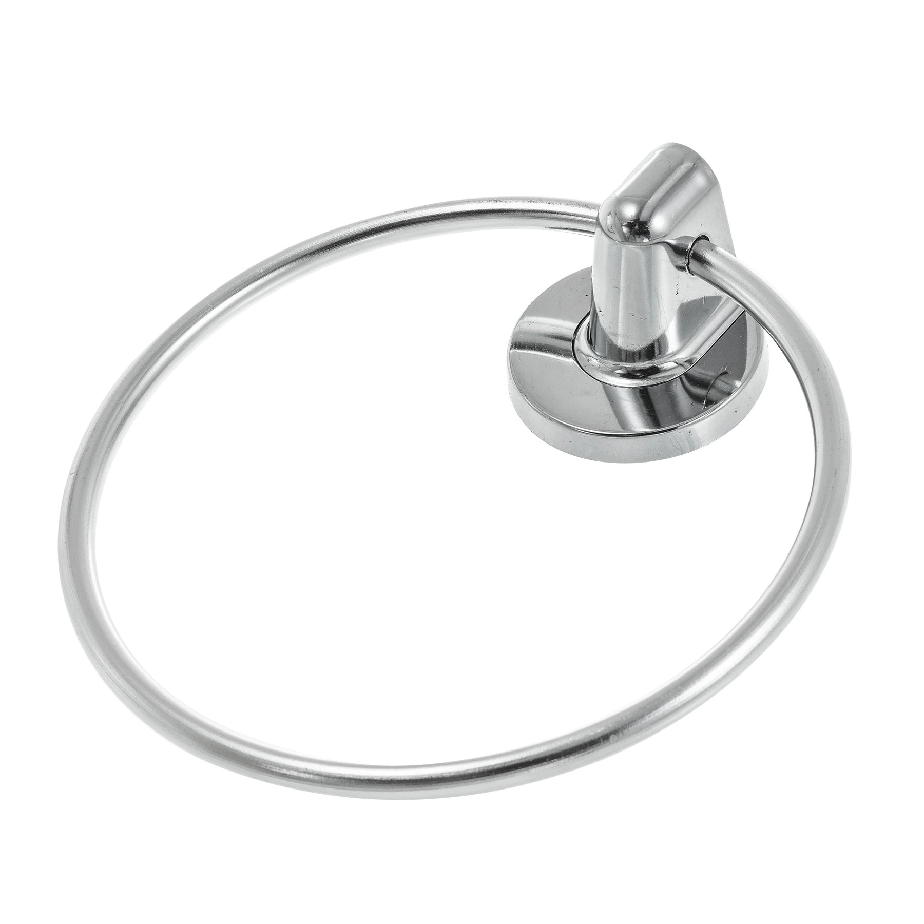 Porta Toalha Rosto Metal Argola Stylo Sicmol