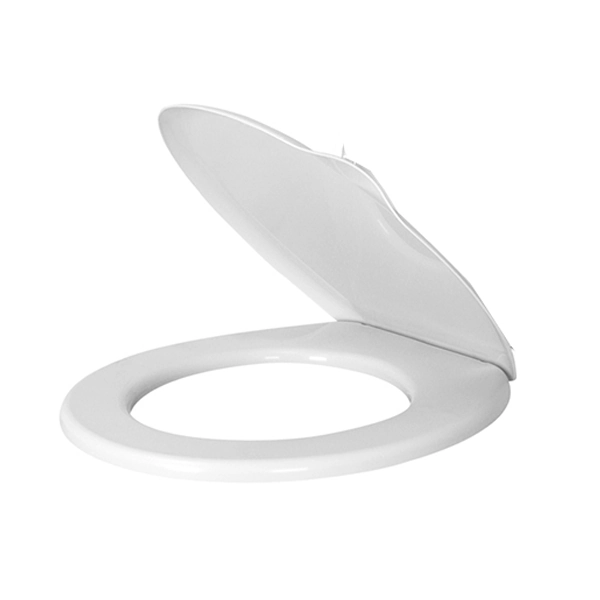 Assento Sanitário Convencional com Fechamento Comum Oval Polipropileno Branco Sicmol