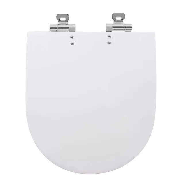 Assento Sanitário Poliester Carrara Smart Close Branco Sicmol