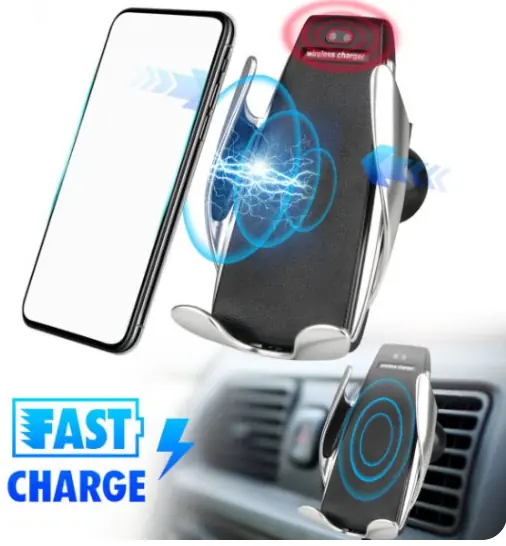 Fonte Energia Carregador Sem Fio com Sensor
