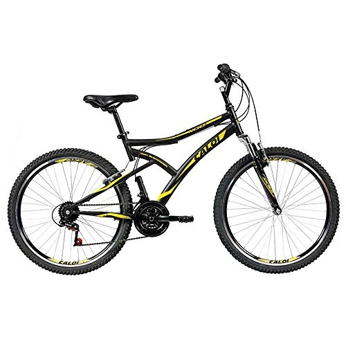 Bicicleta MTB Caloi Andes Aro 26 - Susp Dianteira - 21 Velocidades - Preto