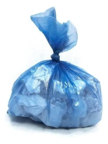 Saco Para Lixo Azul  Reforçado 50 Lt Com 50 Unidad