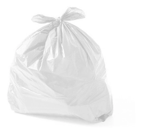 Saco Para Lixo Branco 40 Litros 100 Unidades