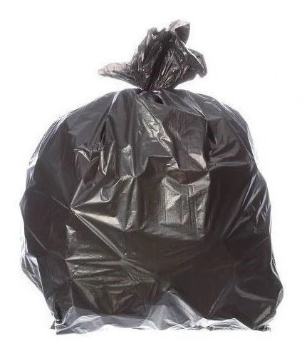 Saco Para Lixo Com Capacidade De 100 Litros Preto 50 Uni