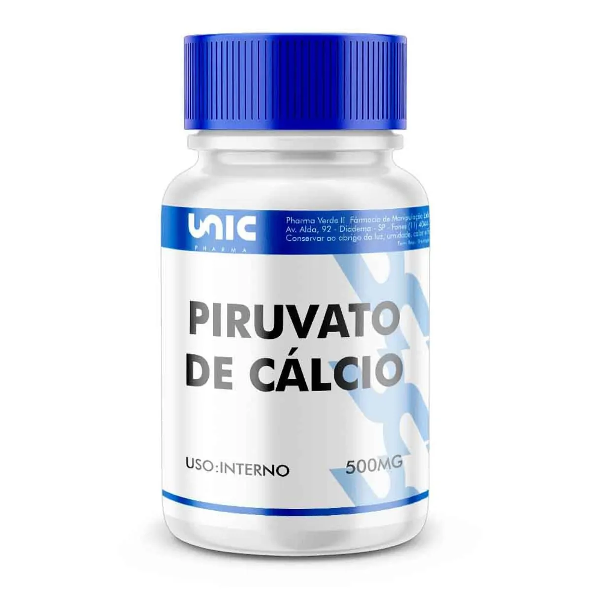 Piruvato de Cálcio 500mg 120 Cáps