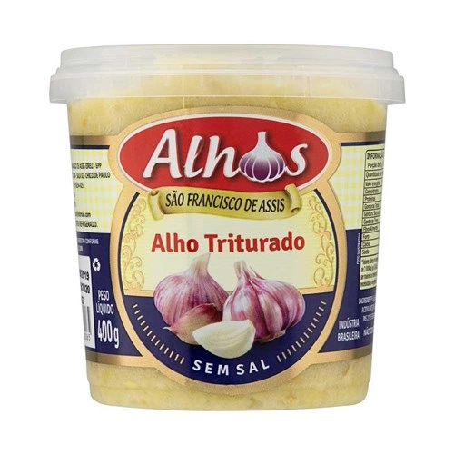 Alho Cheiro Ervas Triturado