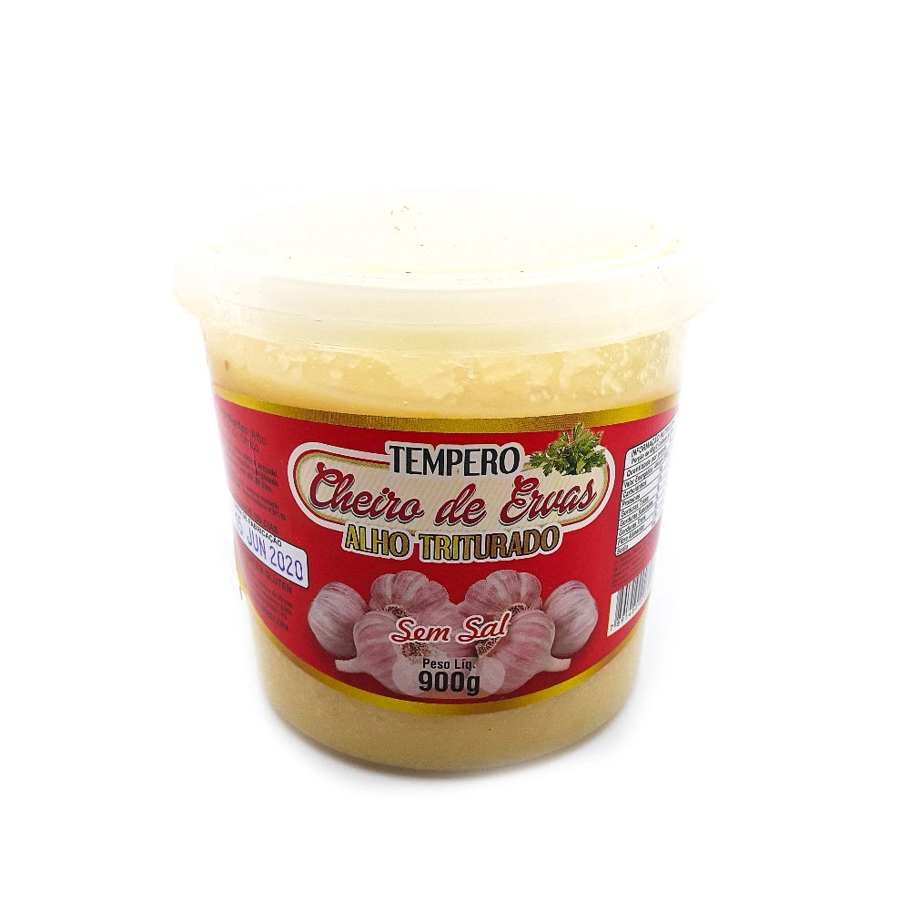 Alho Cheiro De Ervas Pote 900g S Sal