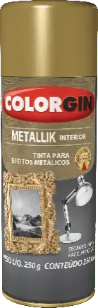 Spray Colorgin Metalik Bronze 55