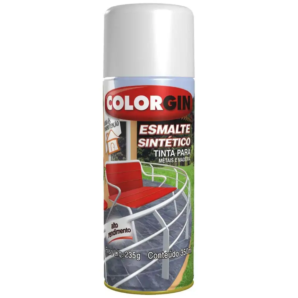 Spray Colorgin Esm Sint Vermelho