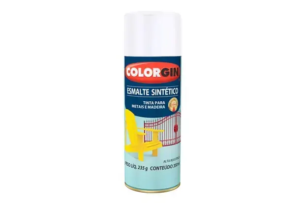 Spray Esmalte Sintético Branco Fosco