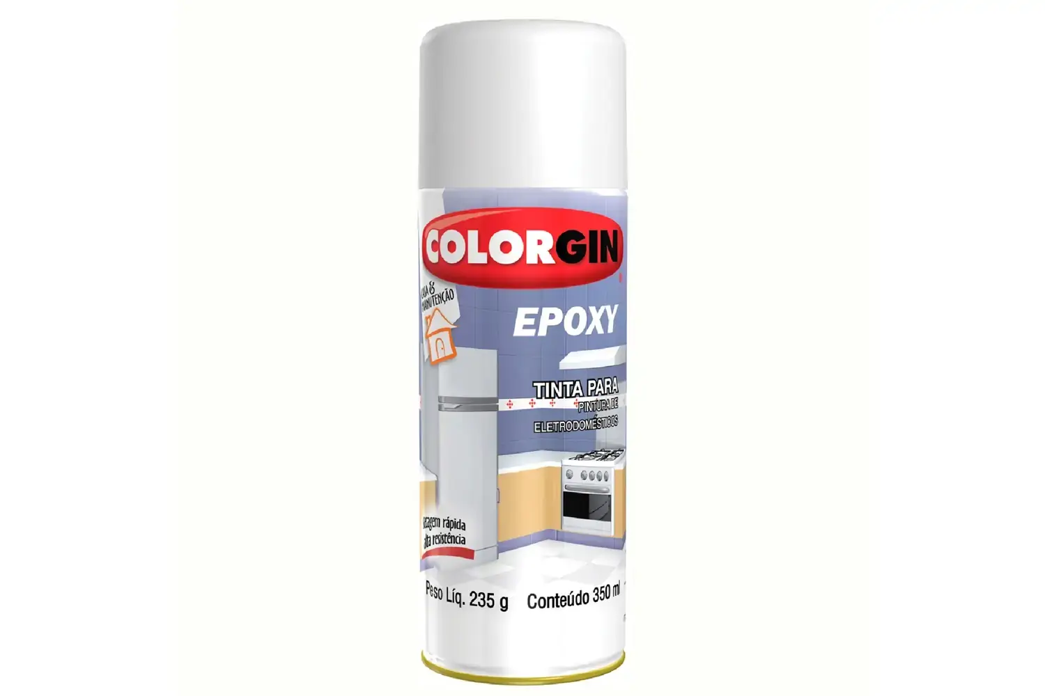 Shw Colorgin Epoxy 853 Preto 350ml Colorgin