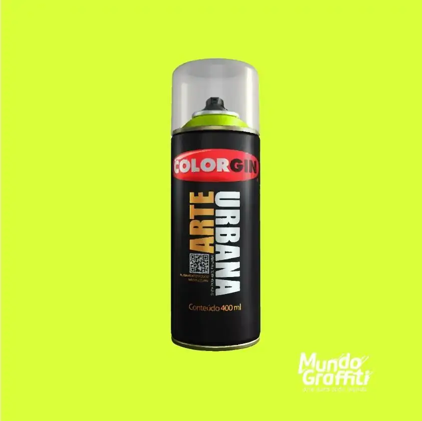 Spray Arte Urbana Verde Neon