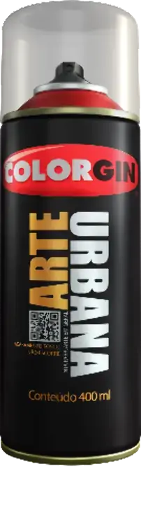 Spray Fos Cinza Claro Arte Urb 400 Ml Colorgin