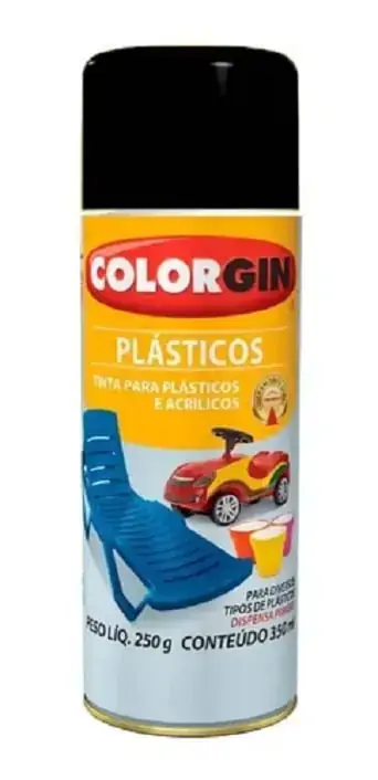 Colorgin Plast.preto Fosco