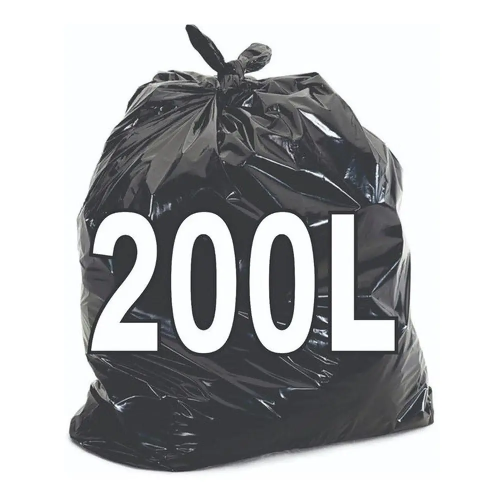 Saco De Lixo 200l Resistente 100un