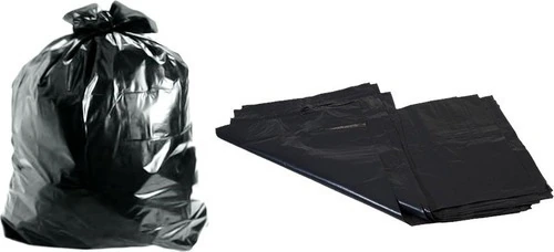 Saco Para  Lixo 50 Litros Preto 100 Unidades