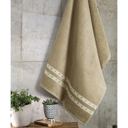 Toalha Banho Dohler Jacquard Premium 6702 Castanho 70x140cm