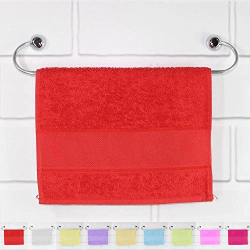 Toalha Lavabo 30x45 Dohler Vermelho