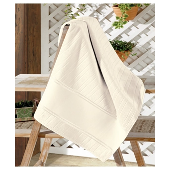 Toalha Banho Dohler Velour Artesanalle Marfim 70x140cm