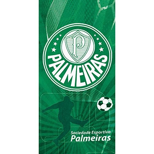 Sociedade Esportiva Palmeiras 02, Brazilian Soccer Team, Velour Beach Towel, 30 X 60, Made In Brazil