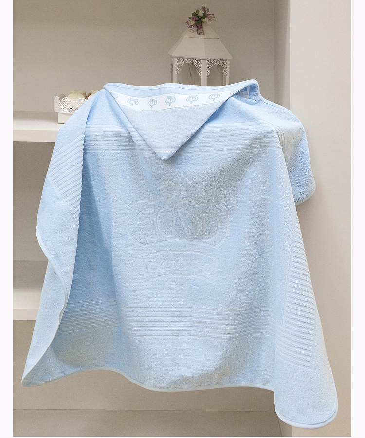 Toalha Banho Dohler Capuz Jacquard P/bordar Baby Clas 4321 90x70cm