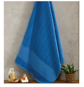 Toalha Lavabo Artesanalle 30x45cm Azul Escuro