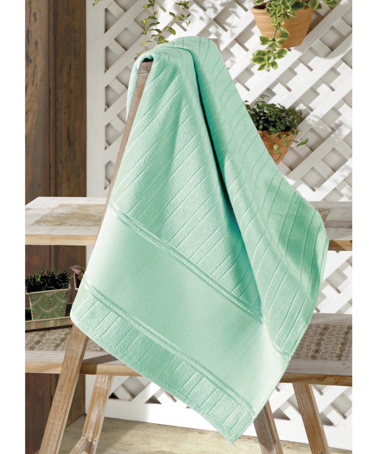 Toalha Banho Dohler Velour Artesanalle Verde 70x140cm