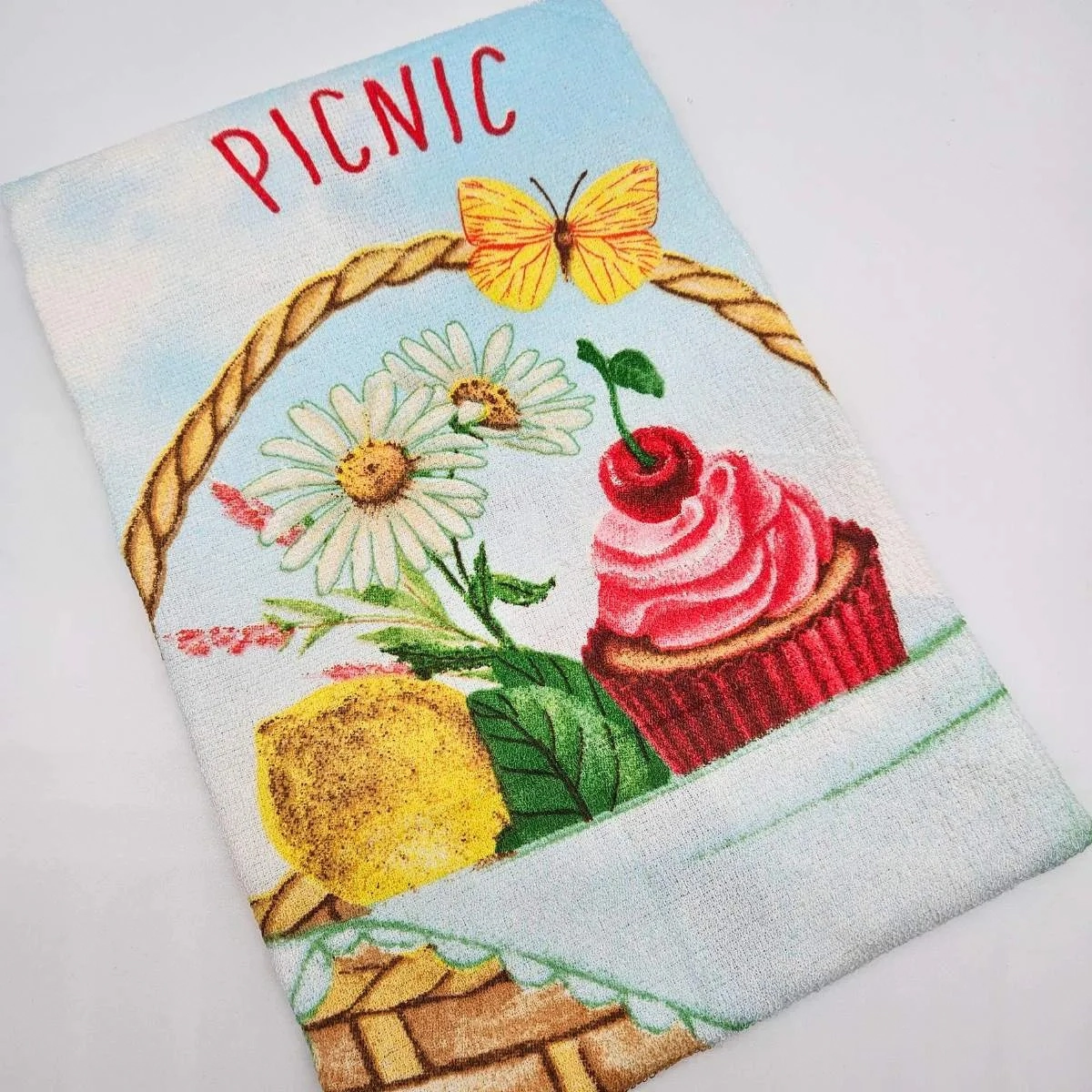 Pano De Copa Dohler Prata Picnic 45x65cm