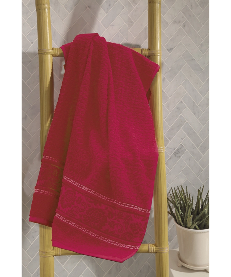 Toalha Rosto Dohler Jacquard Premium 5968 Vermelho 50x80cm