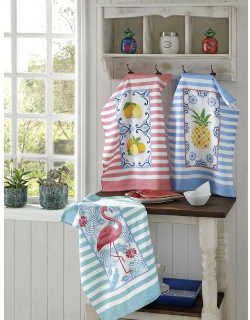Pano De Copa Dohler Prata Tropical 45x65cm