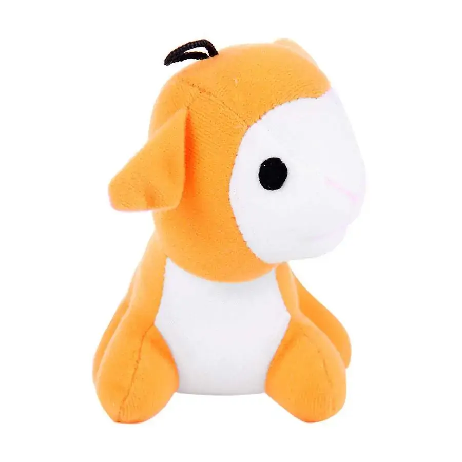 Brinquedo Jambo Pelúcia Fun Ovelha Laranja